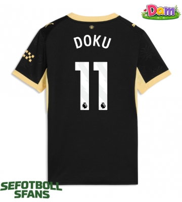 Manchester City Jeremy Doku #11 Bortatröja Kvinnor 2026-27 Kortärmad